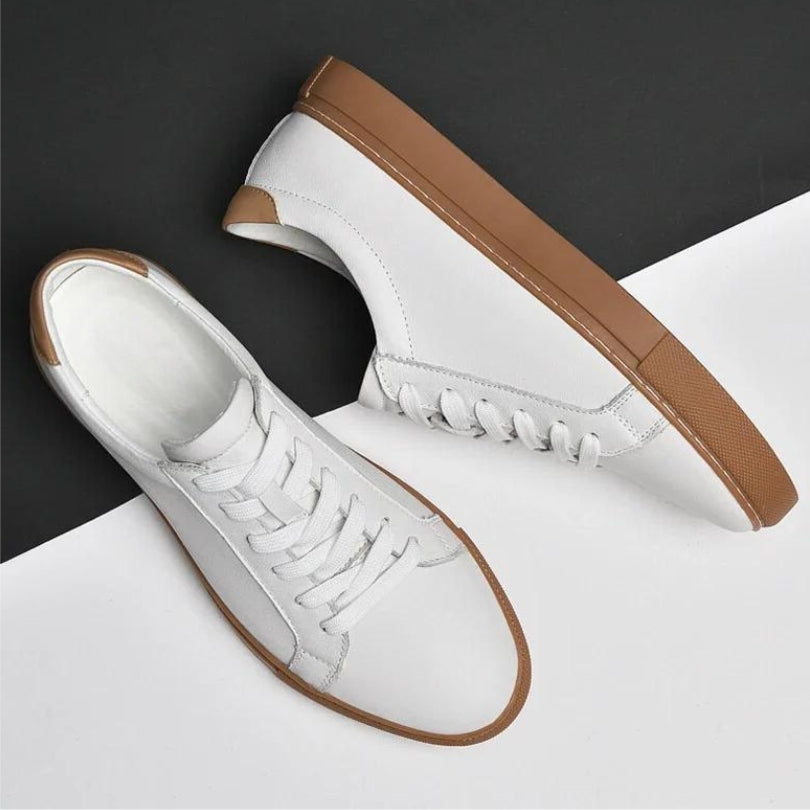 Men's Genuine Leather "Orta" Sneakers