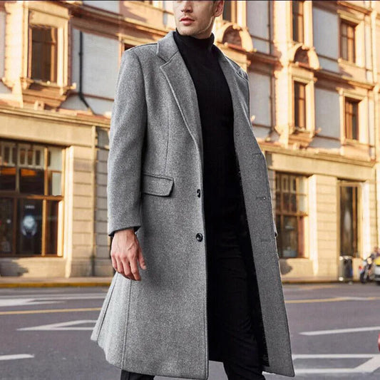 Men's Enveloped Trench Coat